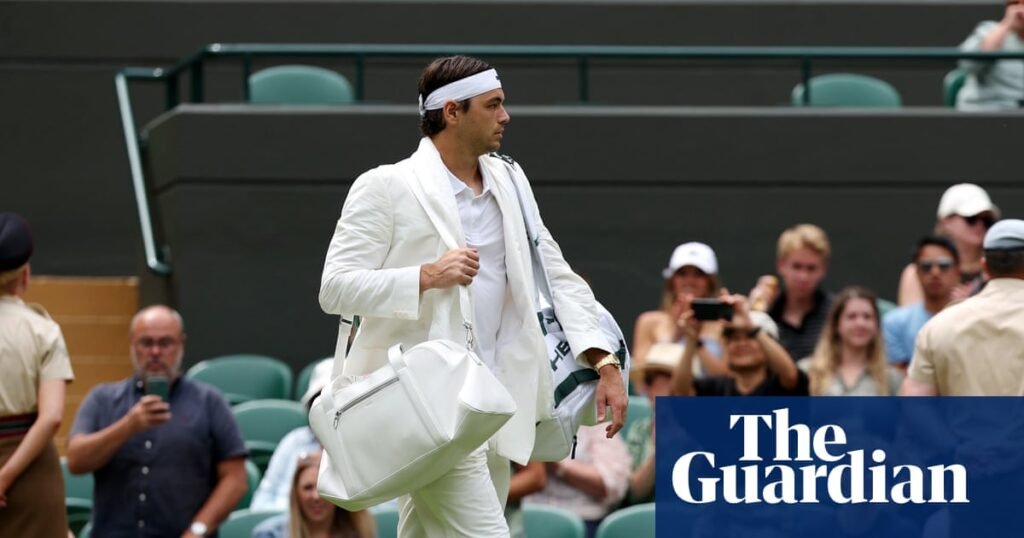 Shelton crashes out in five-set thriller as stylish Fritz cuts a dash and cruises through | Wimbledon 2026 Shelton crashes out in five-set thriller as stylish Fritz cuts a dash and cruises through | Wimbledon 2026