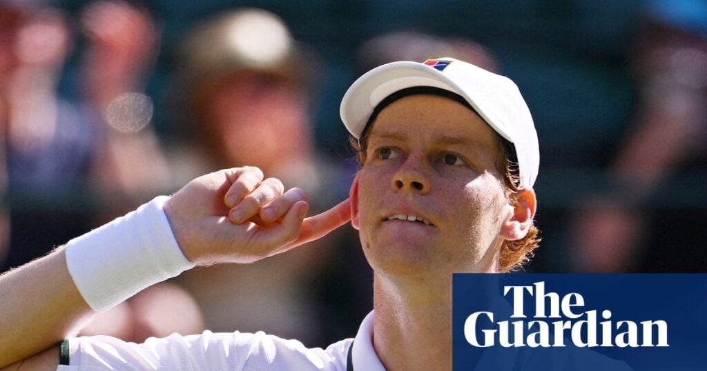 Sinner makes net gains to storm past Brooksby and book place in Wimbledon last 16 | Wimbledon 2026 Sinner makes net gains to storm past Brooksby and book place in Wimbledon last 16 | Wimbledon 2026