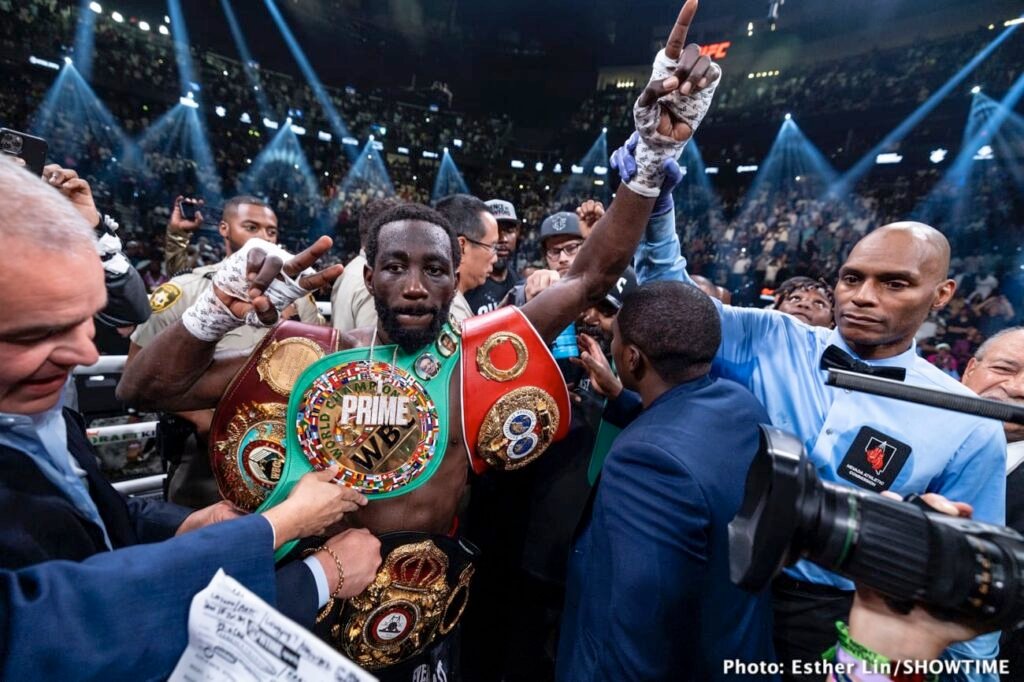 Stephen Espinoza Shuts Down Terence Crawford Vs Jaron Ennis Ducking Claims Image: Stephen Espinoza Says Terence Crawford Never Ducked Jaron Ennis