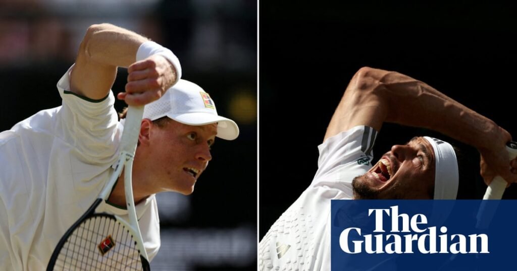 Superior Sinner provides true measure of Zverev’s step up in Wimbledon final | Wimbledon Superior Sinner provides true measure of Zverev’s step up in Wimbledon final | Wimbledon