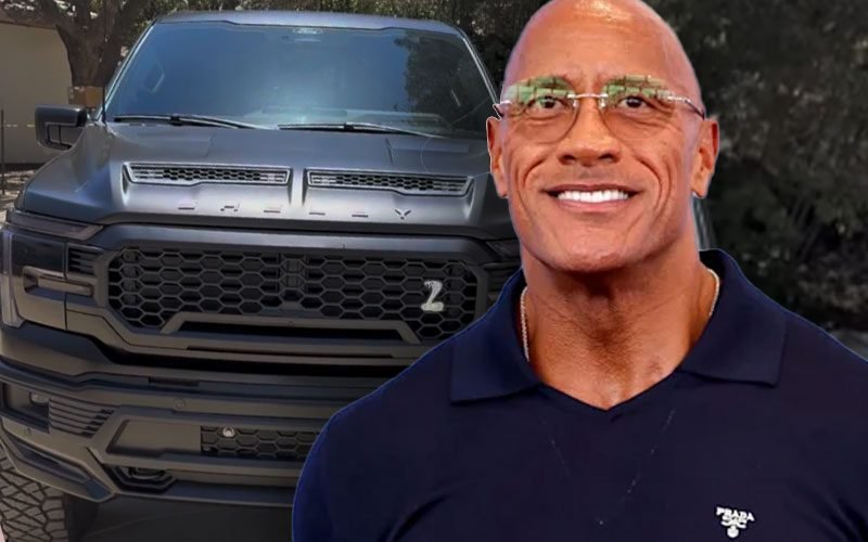 The Rock Shows Off New Custom Shelby Truck After Fresh Delivery The Rock Shows Off New Custom Shelby Truck After Fresh Delivery