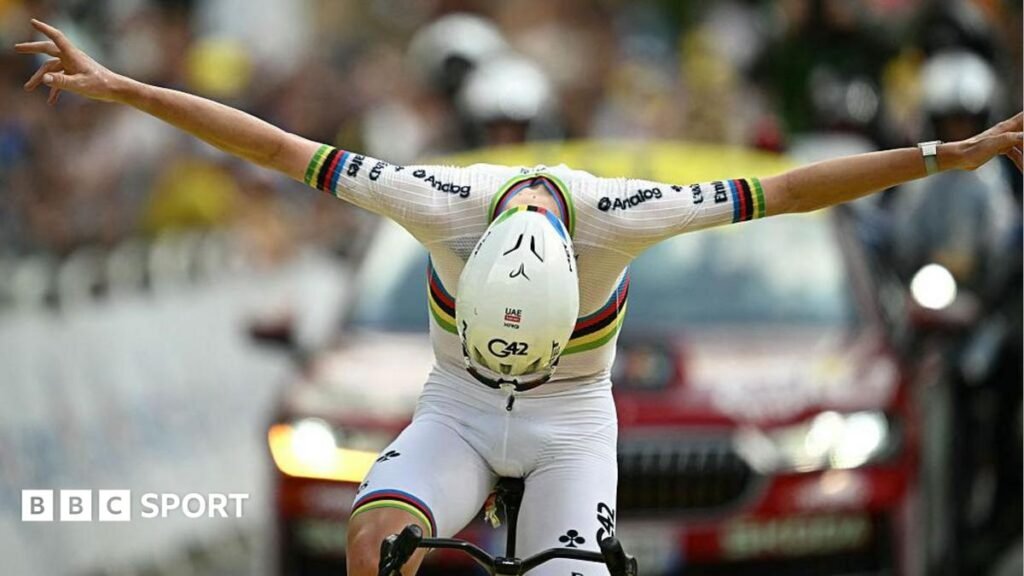 Tour de France 2026: Tadej Pogacar wins stage six on Tourmalet Tadej Pogacar wins stage six of the Tour de France