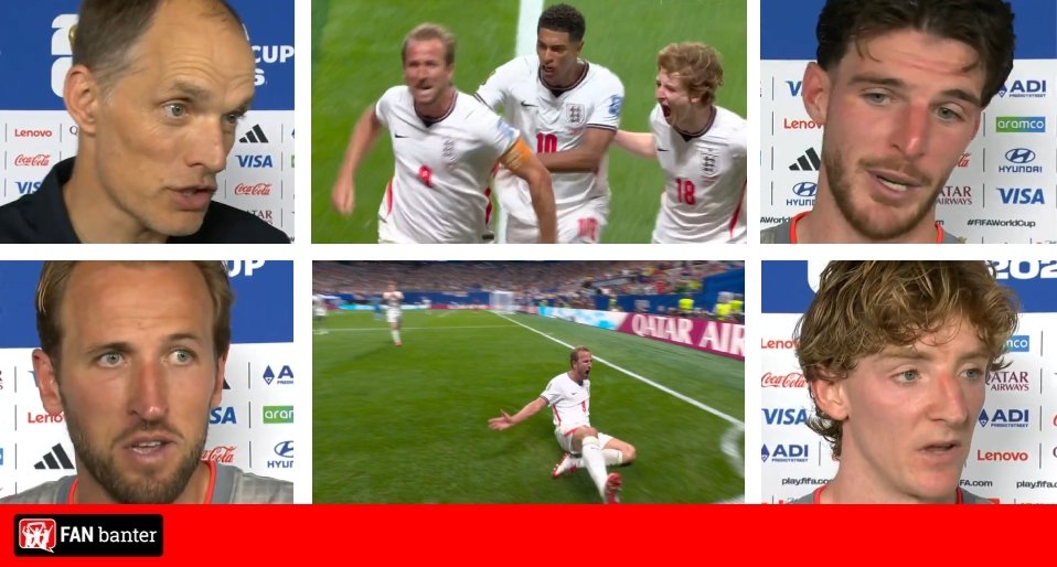 Tuchel, Kane, Rice, Gordon, Anderson react as England come back to beat DR Congo Tuchel, Kane, Rice, Gordon, Anderson react as England come back to beat DR Congo