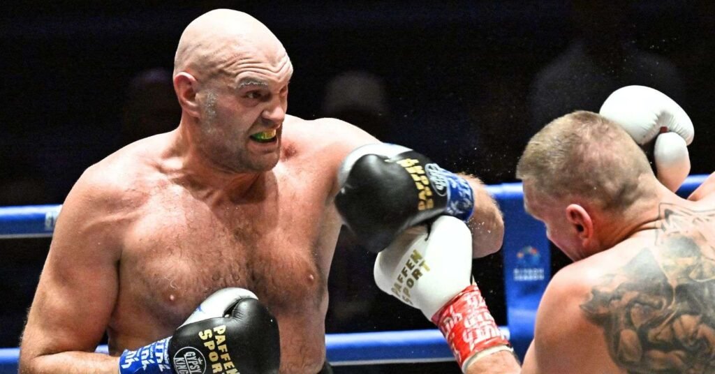 Tyson Fury sends direct message to Anthony Joshua after stopping Mariusz Wach in 7 rounds Tyson Fury sends direct message to Anthony Joshua after stopping Mariusz Wach in 7 rounds