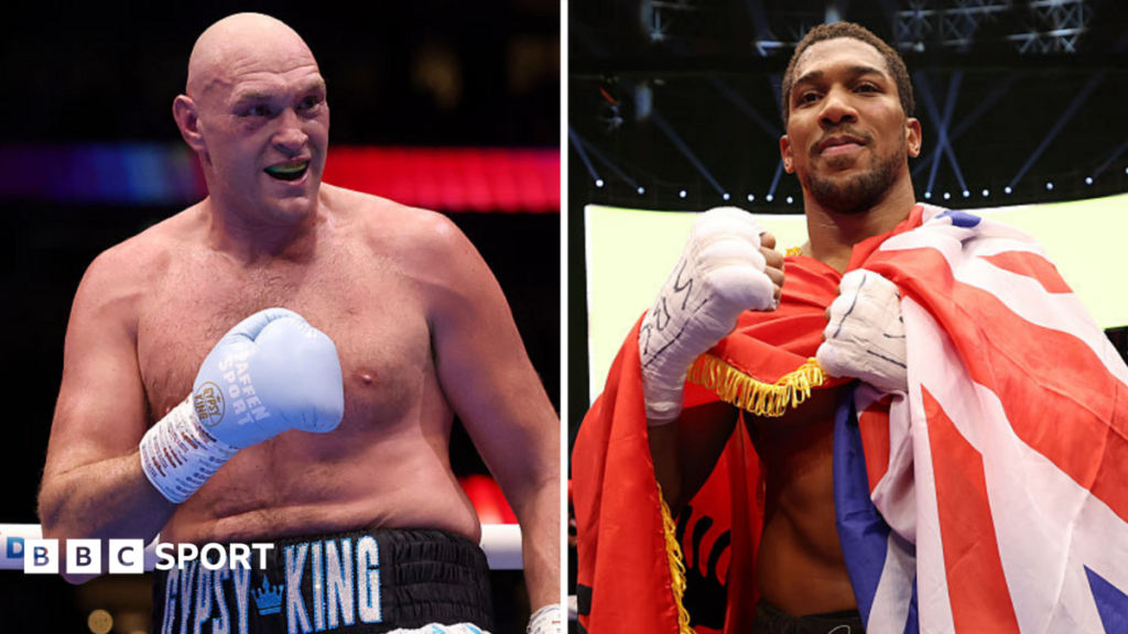 Tyson Fury v Anthony Joshua fight closer but hurdles still to clear Anti-doping test kit