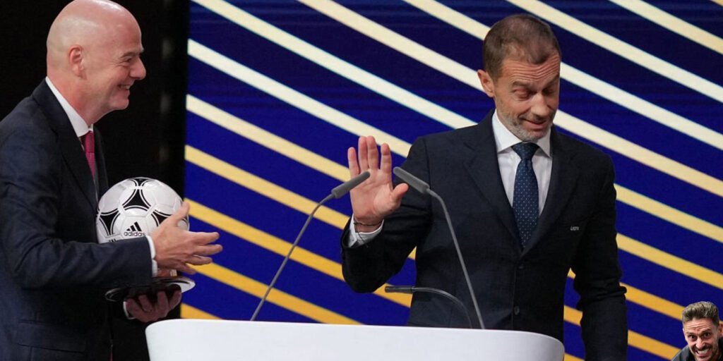 UEFA put it up to FIFA who react exactly as you’d expect UEFA put it up to FIFA who react exactly as you'd expect