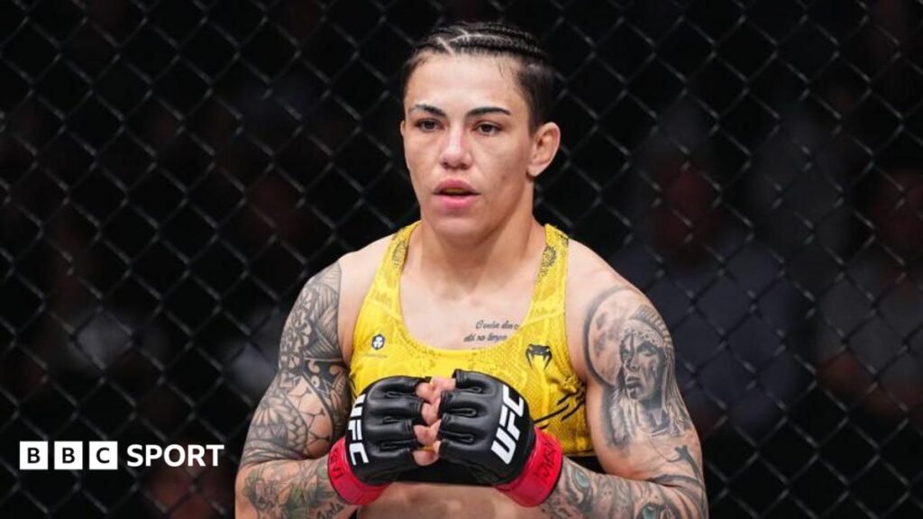 UFC: Jessica Andrade says she is working as a delivery driver to earn money Anti-doping test kit