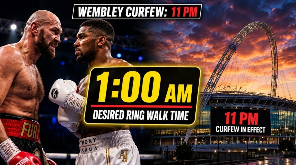 U.S. Prime-time Demand Remains Biggest Obstacle To Tyson Fury Vs Anthony Joshua At Wembley U.S. prime-time demand remains biggest obstacle to Tyson Fury vs Anthony Joshua at Wembley