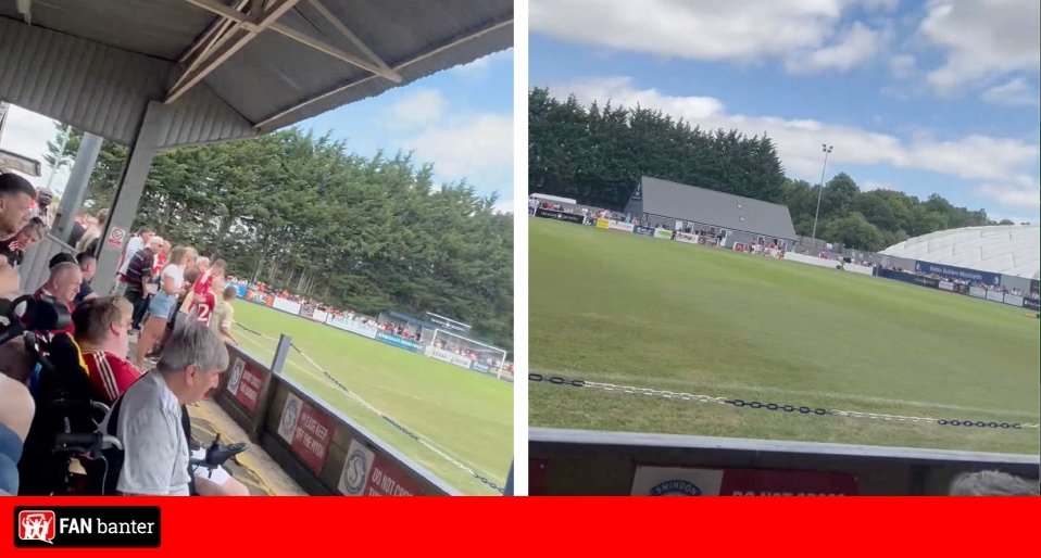 Update given on injured goalkeeper after pre-season friendly is paused for nearly an hour Update given on injured goalkeeper after pre-season friendly is paused for nearly an hour