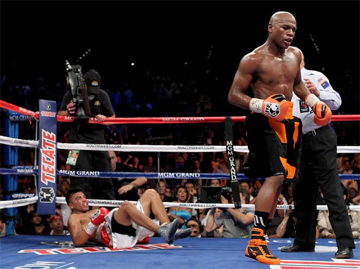 Victor Ortiz relives, and explains, the sucker punch from Floyd Mayweather BoxingScene Logo