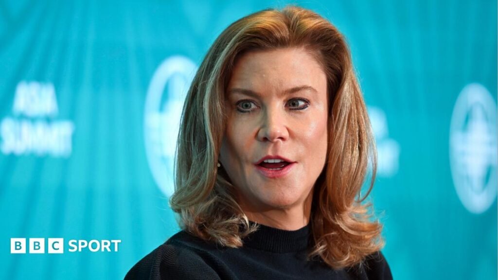 West Ham: Amanda Staveley holds talks over buying 25% stake in Championship club Amanda Staveley speaking at a summit in Singapore