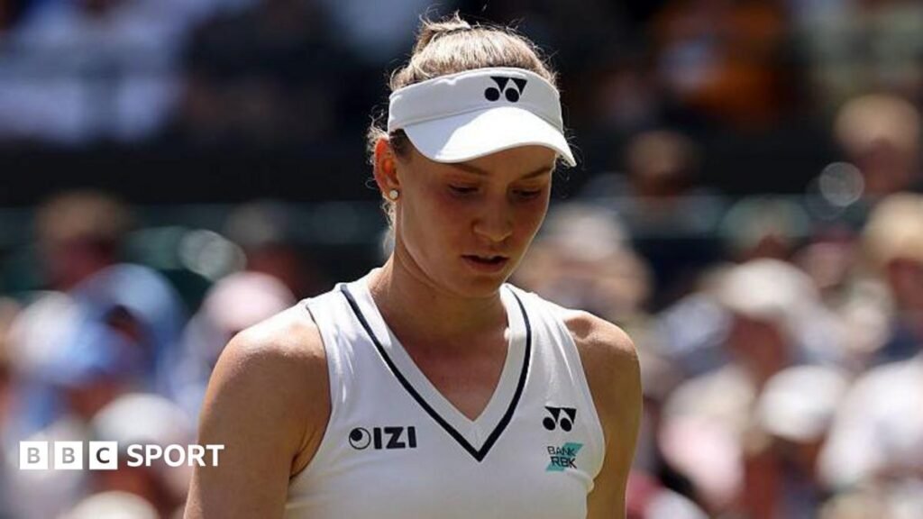 Wimbledon 2026: Elena Rybakina knocked out in third round by Elise Mertens Elena Rybakina