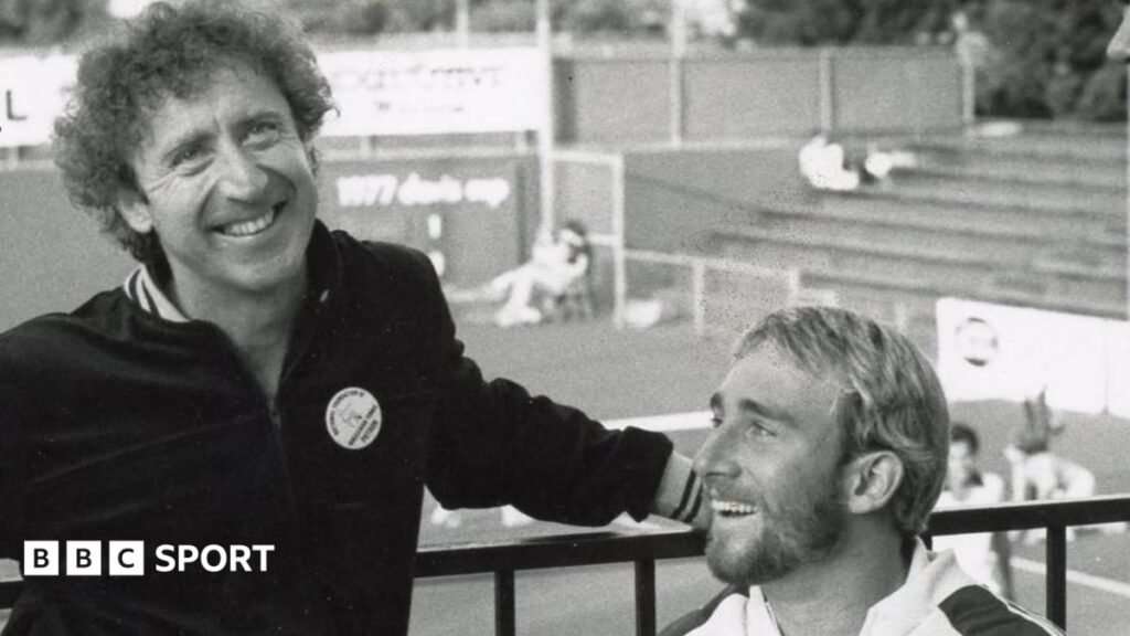 Wimbledon 2026: The man who invented wheelchair tennis 50 years ago Brad Parks in action early in his career