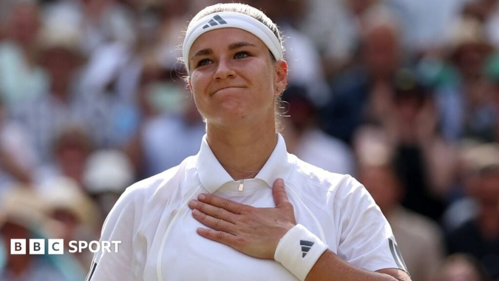 Wimbledon 2026 results: Karolina Muchova beats Coco Gauff in epic tie-break to reach final Some tennis balls