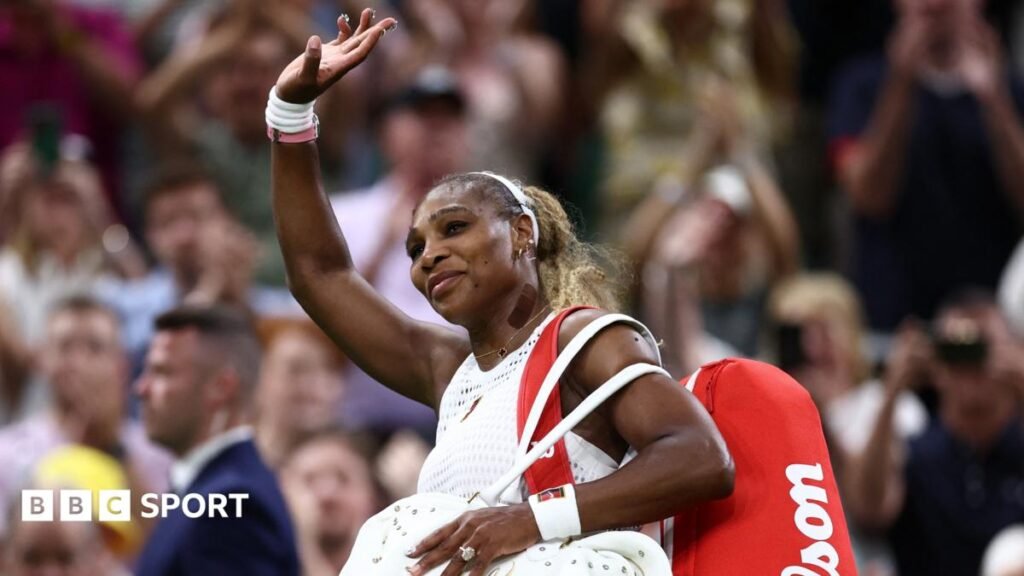 Wimbledon 2026 results: Serena Williams shows glimmers of form but fades against Maya Joint Michael Olise jumping in to the arms of Kylian Mbappé
