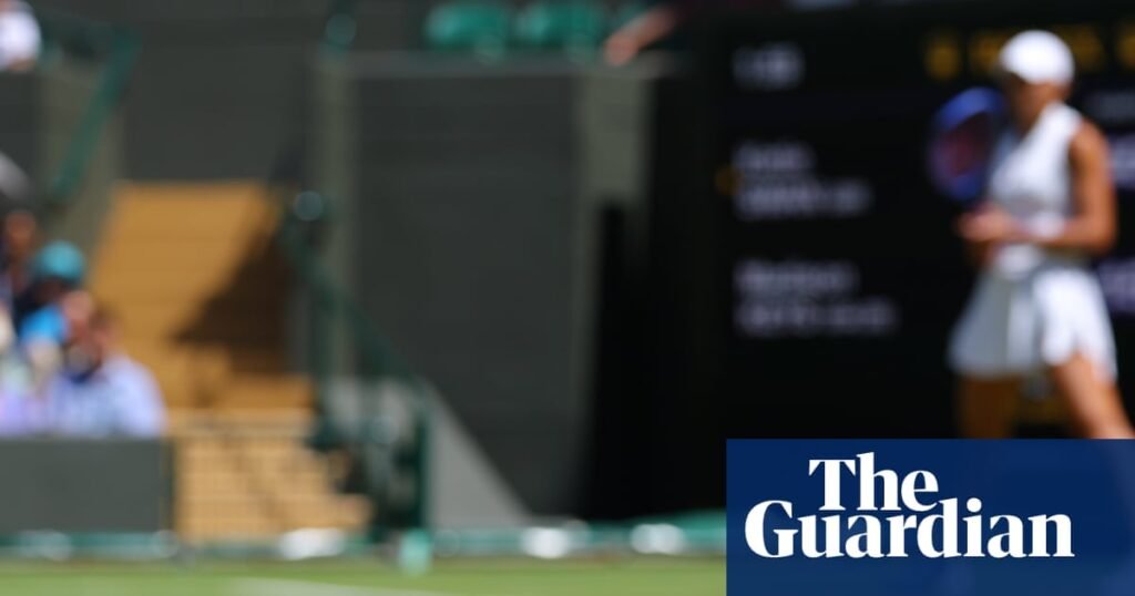 Wimbledon diary: tech bunkers, birds stop play and safe serve records | Wimbledon 2026 Wimbledon diary: tech bunkers, birds stop play and safe serve records | Wimbledon 2026