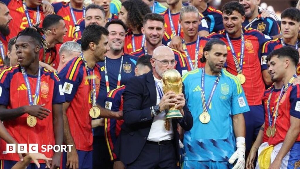 World Cup 2026: 16 titles in five years – why Spain are a dominant force Spain lift the World Cup trophy