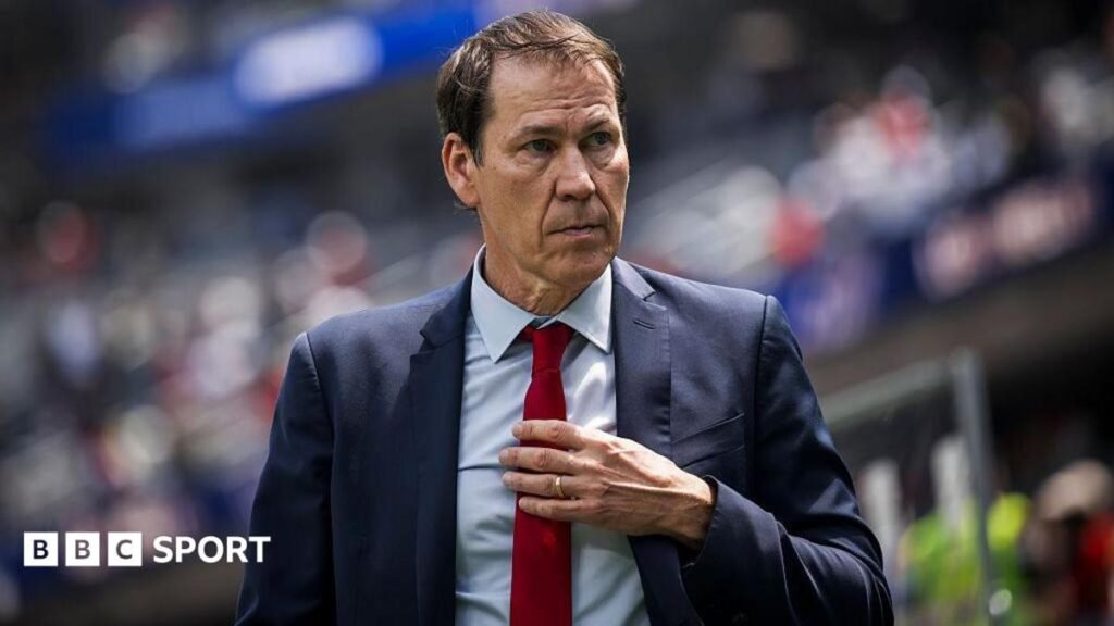 World Cup 2026: Belgium manager Rudi Garcia to leave job when contract expires Rudi Garcia holds his tie during the 2026 World Cup