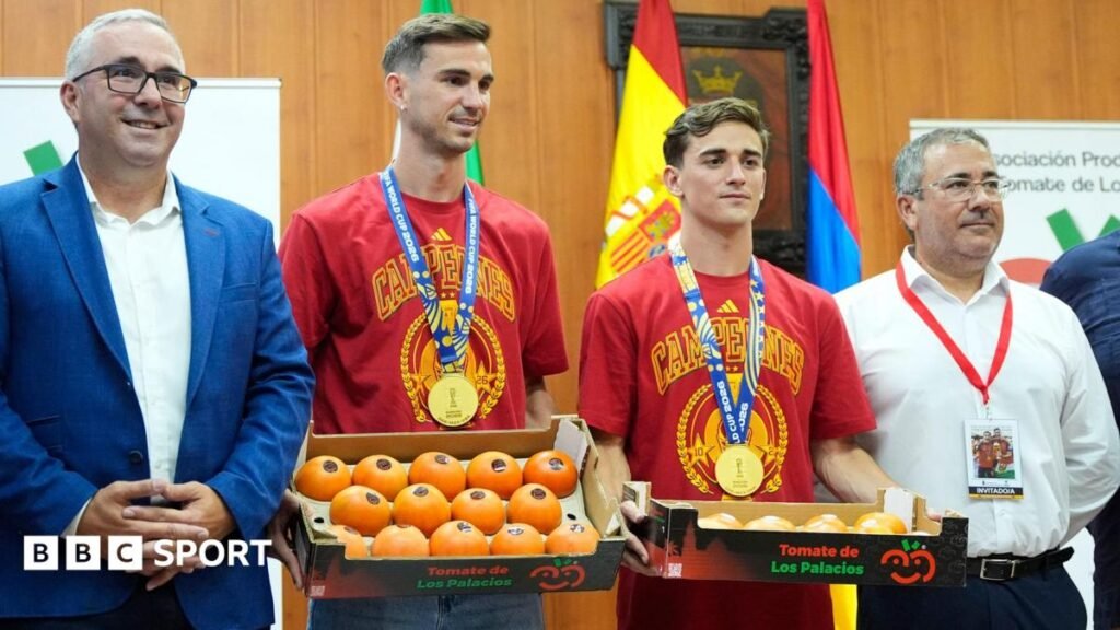 World Cup 2026: Fabian Ruiz and Gavi get weight in tomatoes for win Anti-doping test kit