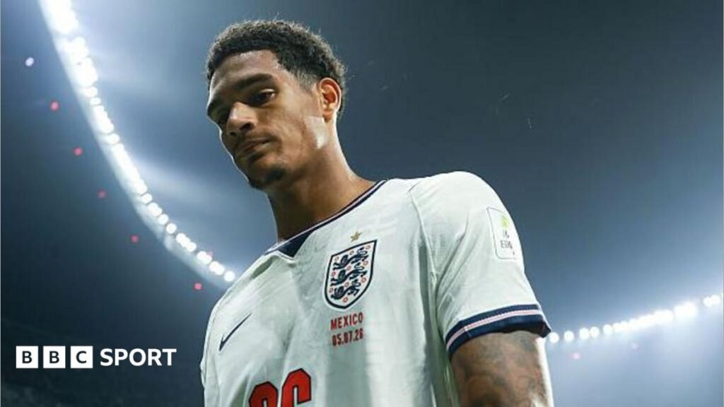 World Cup 2026: Fifa official refuses to answer ban questions from BBC Jarell Quansah walks off the pitch after being sent off during the World Cup 2026 match between Mexico and England