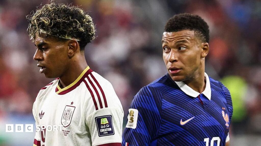 World Cup 2026: France v Spain player ratings for World Cup semi-final Pedro Porro shouts in celebration of scoring for Spain against France in the 2026 World Cup