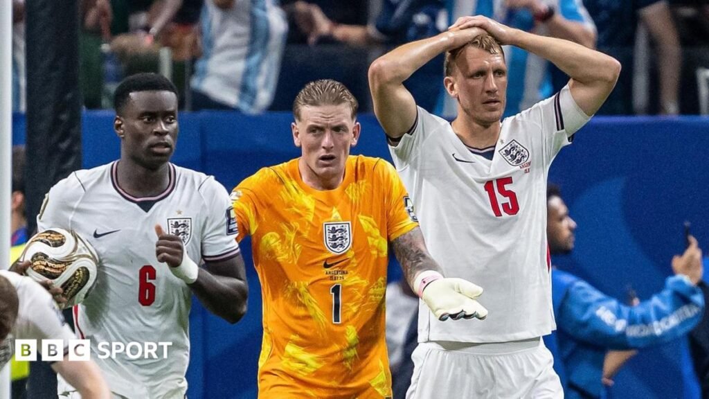 World Cup 2026: How England players rated in World Cup semi-final against Argentina Marc Guehi, Jordan Pickford and Dan Burn