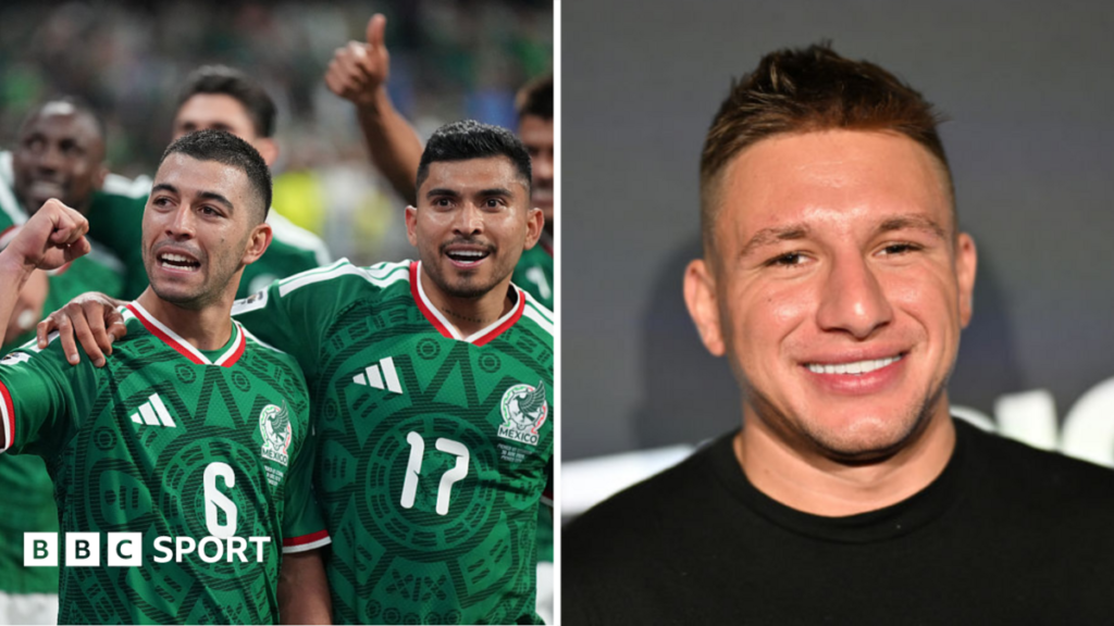 World Cup 2026: Mexico squad return watches gifted by content creator Stevewilldoit Split image of Mexico players celebrating after their World Cup win over Ecuador, plus Stephen Deleonardis at the 2024 PrizePicks World Championship
