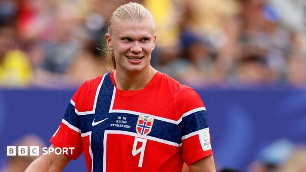 World Cup 2026: Norway’s Erling Haaland says pressure is all on England before quarter-final A smiling Erling Haaland