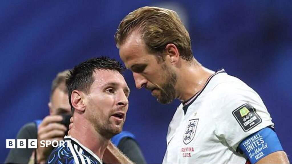 World Cup 2026: President Donald Trump questions Harry Kane’s defensive role for England Argentina's Lionel Messi and England's Harry Kane
