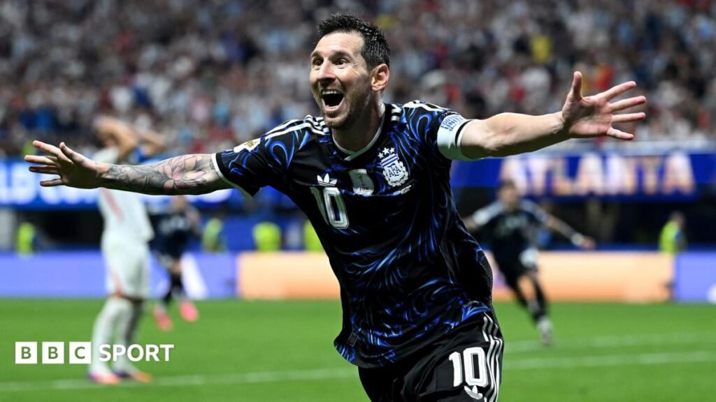 World Cup 2026: ‘That’s why he’s the king’ – Lionel Messi breaks English hearts Messi's touch map
