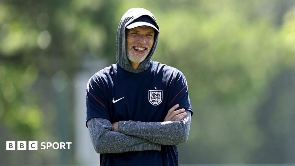 England head coach Thomas Tuchel