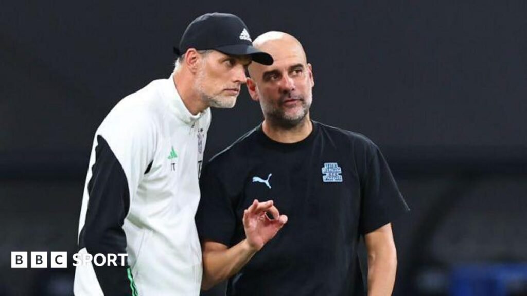 World Cup 2026: Wayne Rooney thinks England should stick with Thomas Tuchel Thomas Tuchel and Pep Guardiola talking