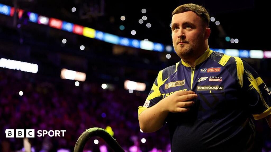 World Matchplay Darts 2026: Luke Littler starts title defence with win over Niko Springer Luke Littler