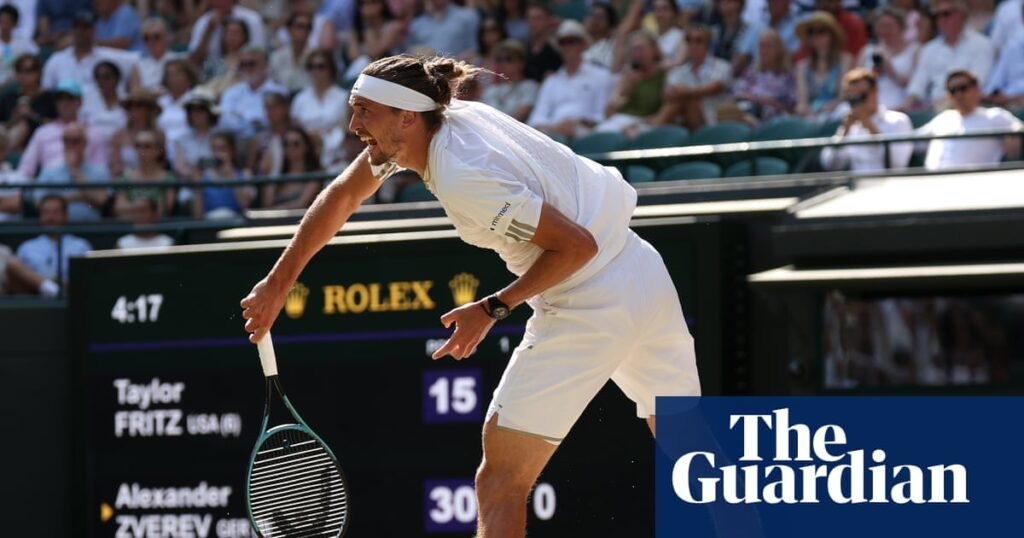 Zverev’s serve blitzes Fritz to set up semi-final with British revelation Fery | Wimbledon 2026 Zverev’s serve blitzes Fritz to set up semi-final with British revelation Fery | Wimbledon 2026