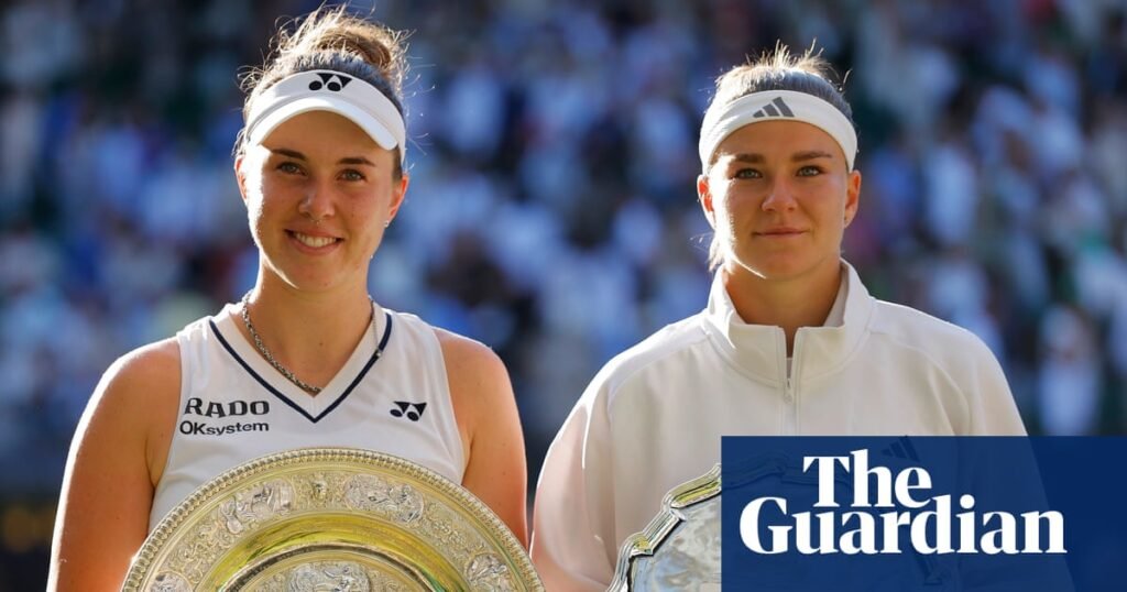 ‘I’m taking the big one’: Noskova says sight of trophies inspired Wimbledon triumph | Wimbledon 2026 ‘I’m taking the big one’: Noskova says sight of trophies inspired Wimbledon triumph | Wimbledon 2026