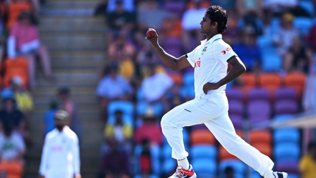 AUS vs BAN, 1st Test: Hasan Mahmud’s six-fer puts Bangladesh ahead on Day 1 AUS vs BAN, 1st Test: Hasan Mahmud’s six-fer puts Bangladesh ahead on Day 1