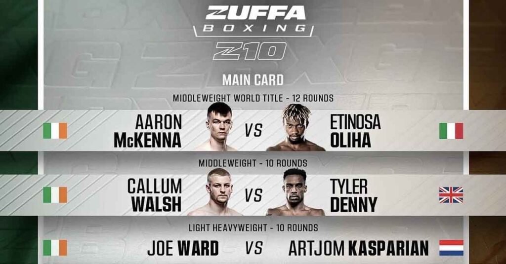 Aaron McKenna vs Etinosa Oliha full fight video poster 2026-08-08
