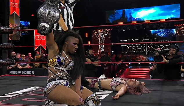 All Women’s Champions At ROH Death Before Dishonor Retain; Athena Hits 1,350 Days As Champion All Women’s Champions At ROH Death Before Dishonor Retain; Athena Hits 1,350 Days As Champion