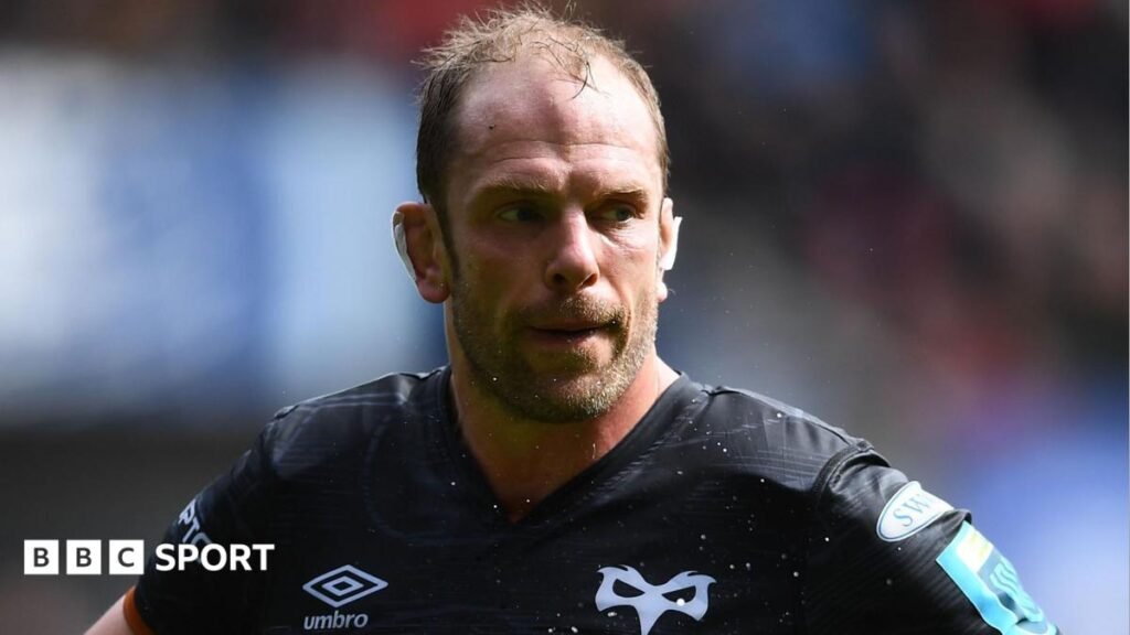 Alun Wyn Jones: Former Wales captain set to return to Ospreys as board member Alun Wyn Jones in Ospreys kit