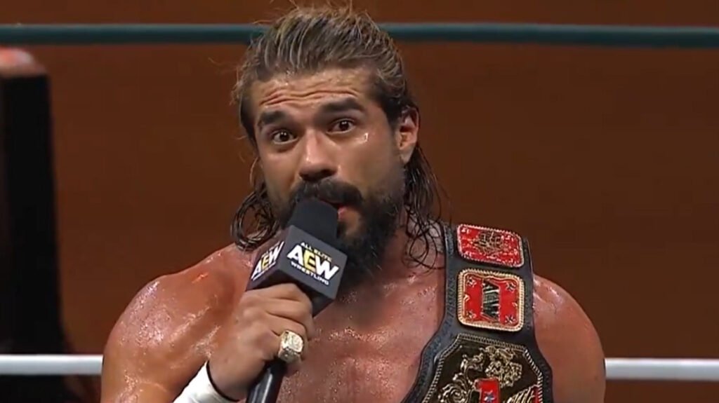Andrade El Idolo Earns #1 Spot In AEW All In Men's Casino Gauntlet
