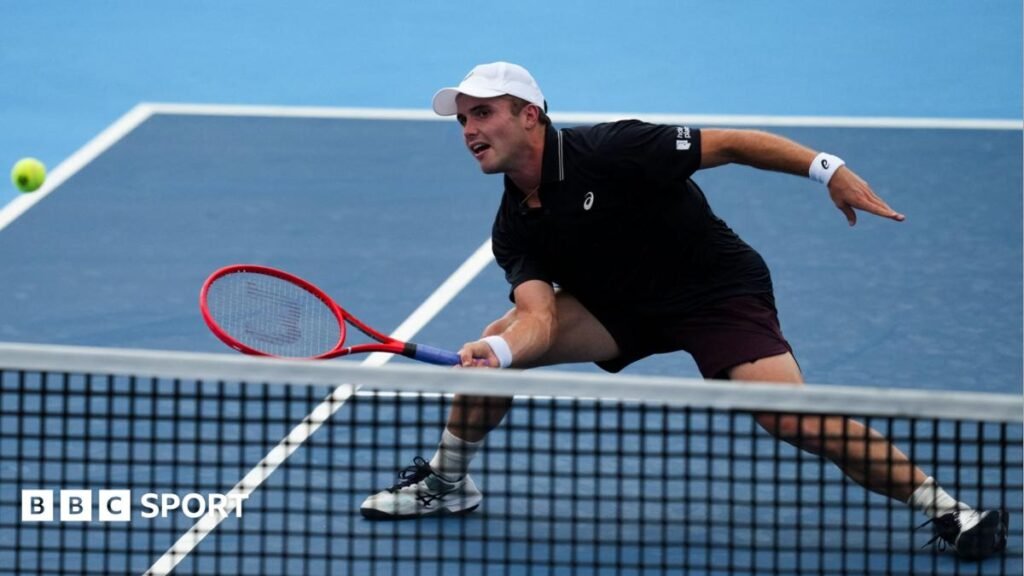 Arthur Fery beaten in Winston-Salem Open final by Ignacio Buse Arthur Fery in action