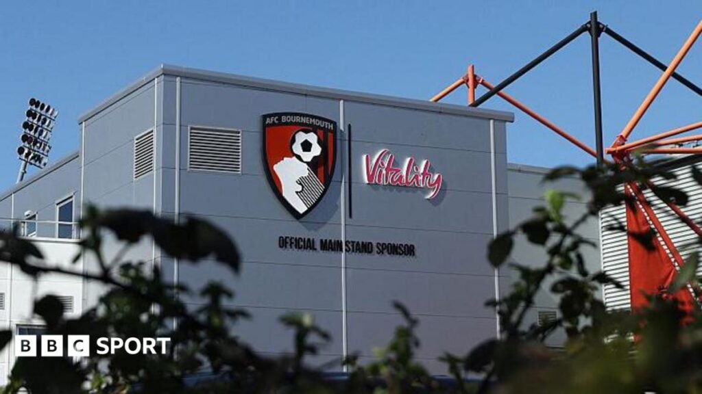 Bournemouth vow to ‘do better’ after ‘disgusting’ email about staff changes General view from outside the Vitality Stadium in March 2025