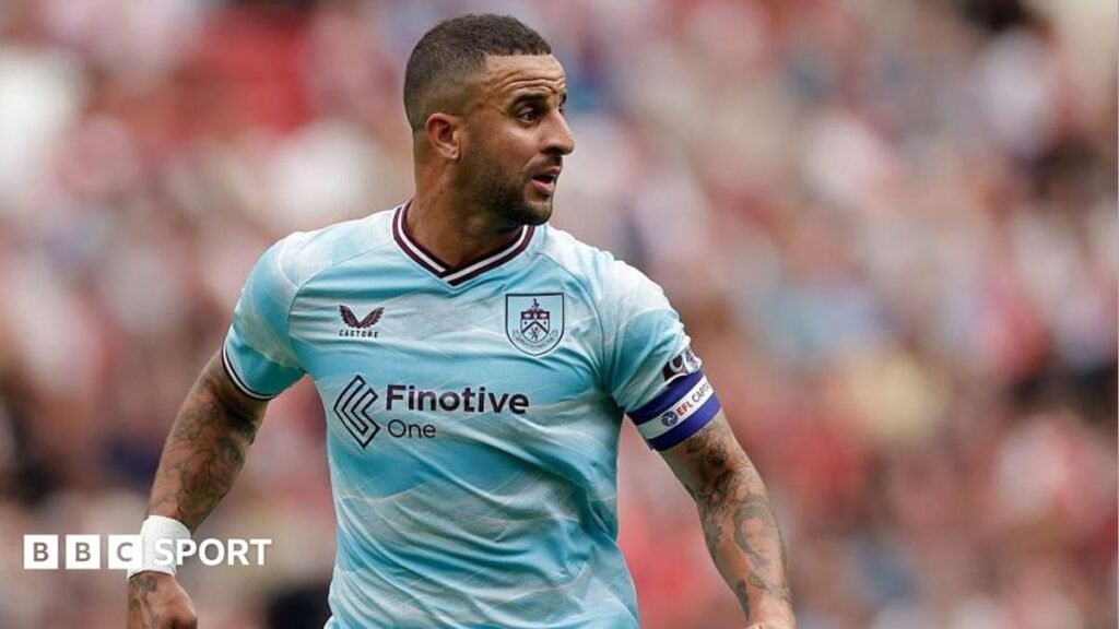 Burnley count the cost after dropping shirt sponsor Kyle Walker of Burnley FC during the Club Friendly match against Ajax