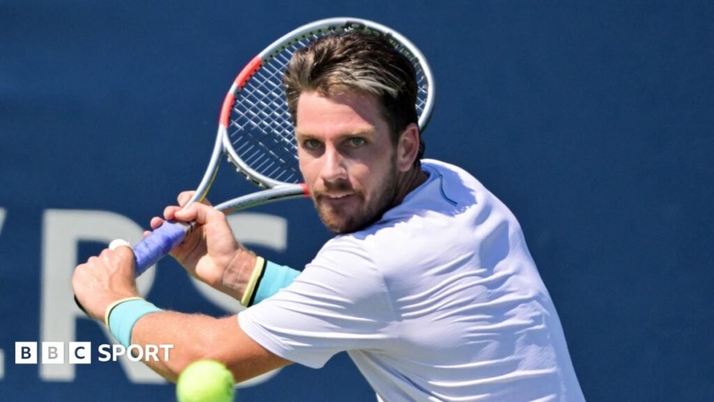 Cameron Norrie beats Ignacio Buse to reach Canadian Open last 32 Cameron Norrie plays a shot