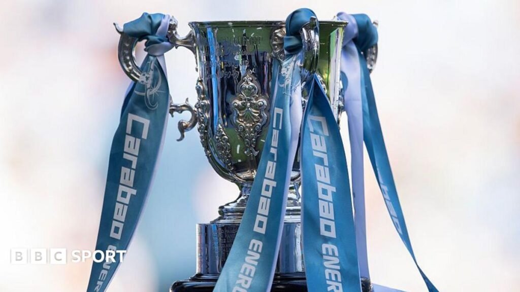 Carabao Cup third-round draw: Liverpool face Tottenham, Manchester United v Brighton, Ipswich v Arsenal Carabao Cup third-round draw: Liverpool face Tottenham, Manchester United v Brighton, Ipswich v Arsenal