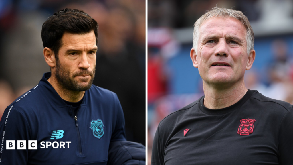 Cardiff City v Wrexham: Changing times as Welsh blockbuster awaits Cardiff City head coach Brian Barry-Murphy (left) and Wrexham manager Phil Parkinson