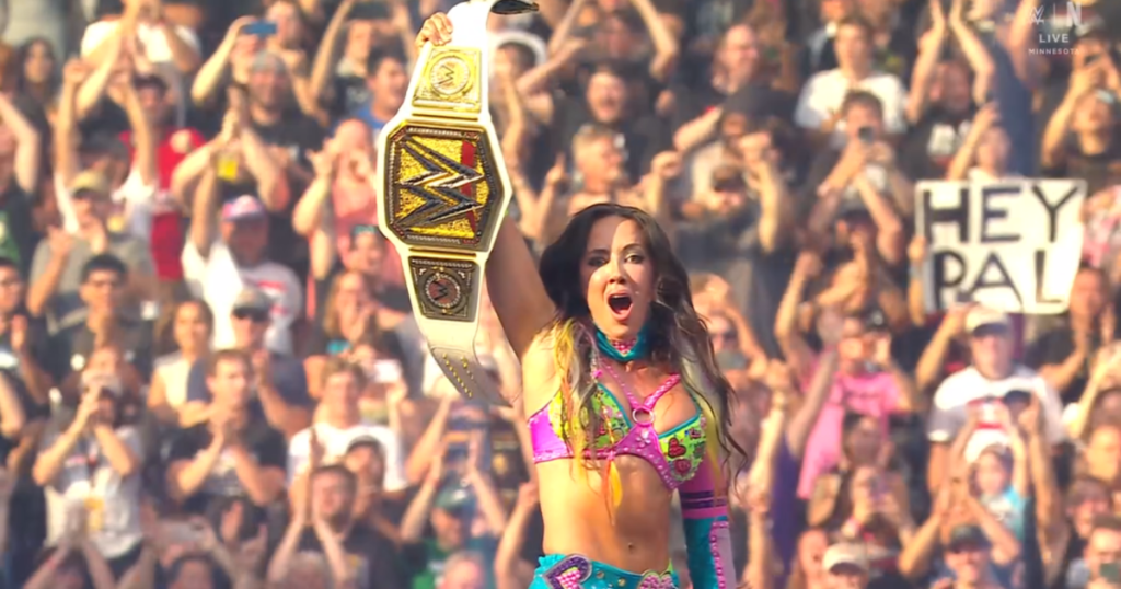 Chelsea Green Dedicates SummerSlam Win To WWE Executive Who Didn’t See Her As A Top Star Chelsea Green Dedicates SummerSlam Win To WWE Executive Who Didn’t See Her As A Top Star