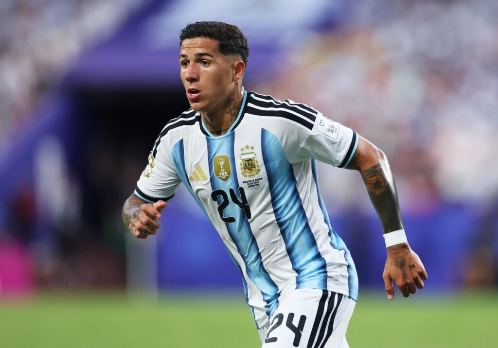 Chelsea asking price leaves player facing embarrassing climbdown Enzo Fernandez playing for Argentina.