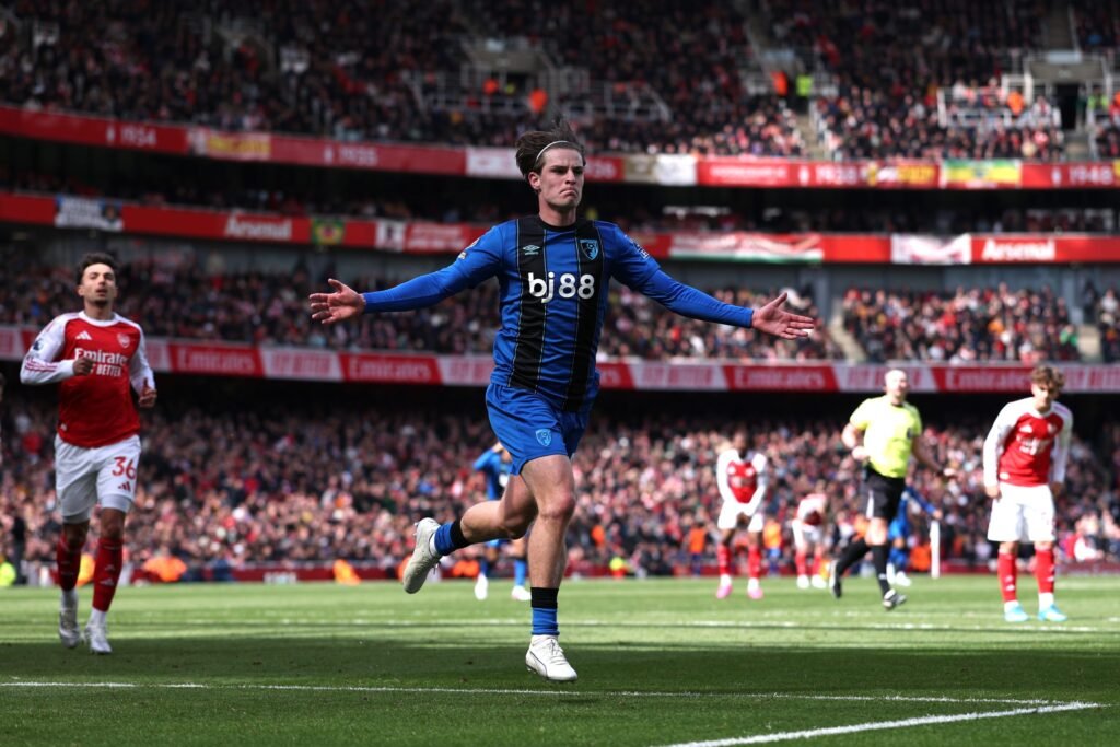 Chelsea could sign new midfielder even if Enzo stays Alex Scott of AFC Bournemouth celebrates