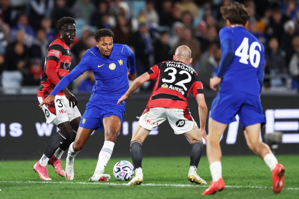 Chelsea’s 12 players still to leave this summer fall into 3 categories Omari Kellyman of Chelsea during the Sydney Super Cup match between Western Sydney Wanderers and Chelsea